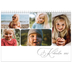 Fotokalender A4 dobbel (30 x 40 cm) — Øyeblikksbilder og skrift [kalender-forside]