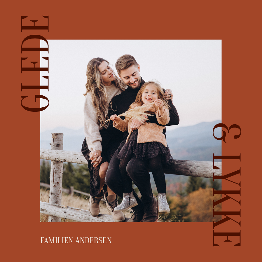 Fotokort — Terracotta-ønsker