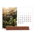 Bordkalender med trestativ - Liggende  — Endeløs flukt [Mars]