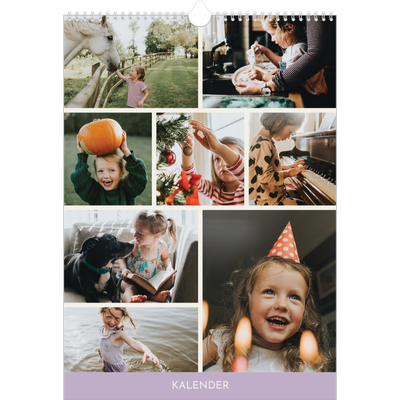 A3 Månedskalender — Pastellkapitler [kalender-forside]