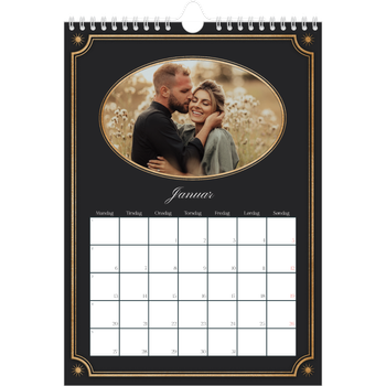 Fotokalender A4 — Vintage klassisk