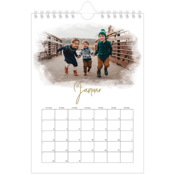 Fotokalender A5 — Diffuse bilderammer