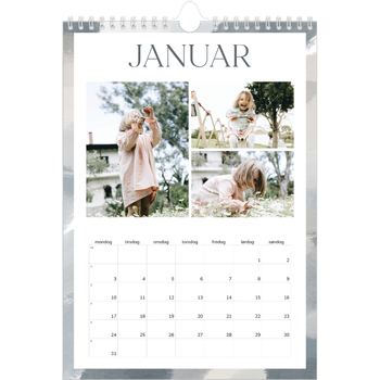 Fotokalender A4 — Penseleffekt