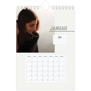 Fotokalender A5 — Kalender notater