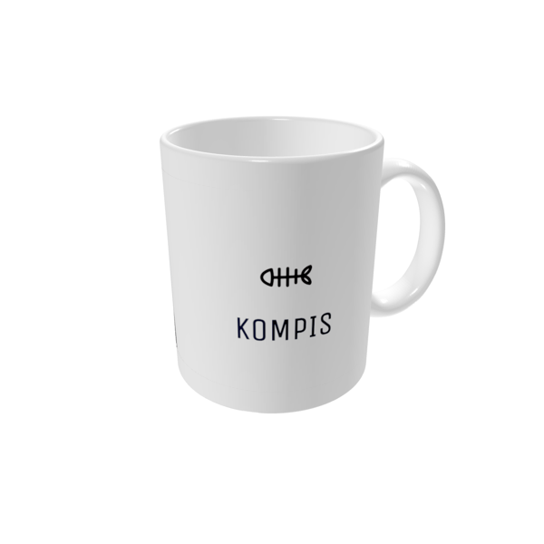 Kopp med bilde — Kattungeportrett