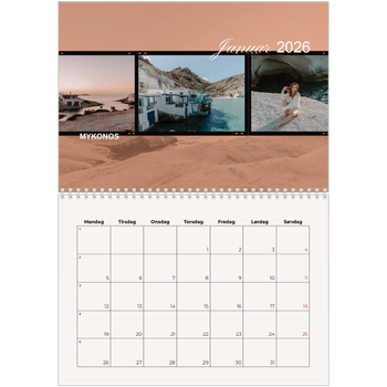 Fotokalender A4 dobbel — Eventyrlyst