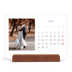 Bordkalender med trestativ - Liggende  — Klassisk kobolt [Mars]