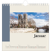 Månedskalender kvadratisk — Verdens severdigheter [Januar]