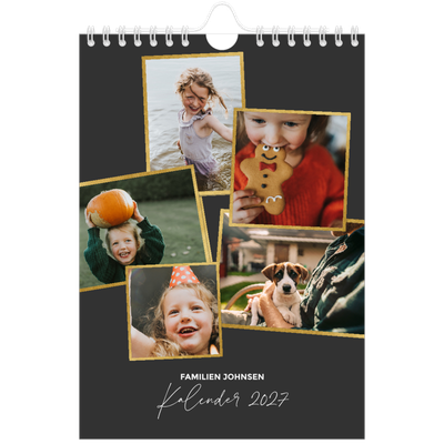 Fotokalender A5 — Gode minner [kalender-forside]