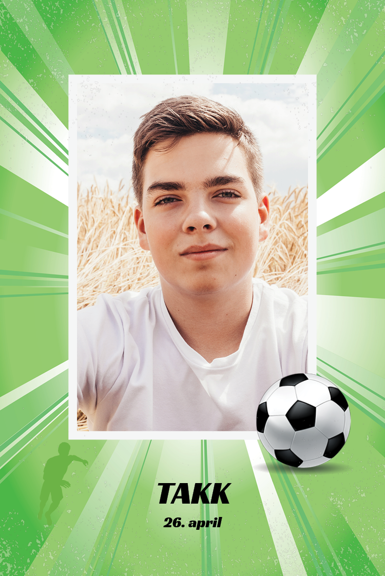 Takkekort — Fotostjerne