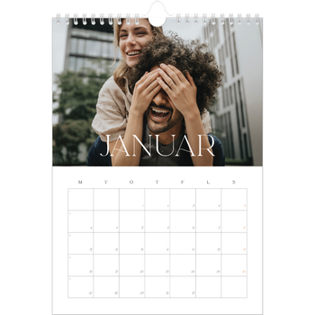 Fotokalender A4 — Store bilder