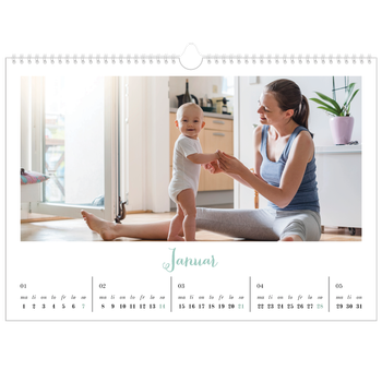 Fotokalender A3 — Hallo verden