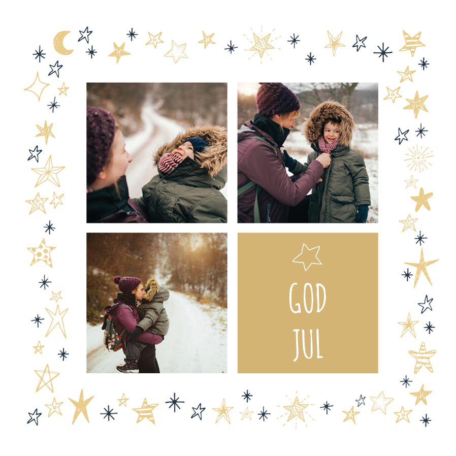 Fotokort — Stjernehimmel