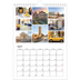Fotokalender A4 (20 x 30 cm) — Bilderutenett [April]