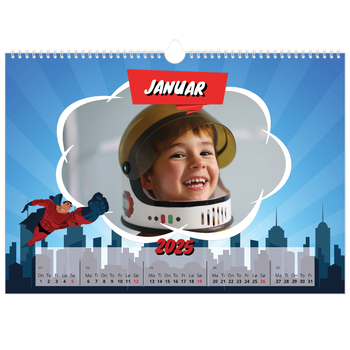 Fotokalender A3 — Tegneserie