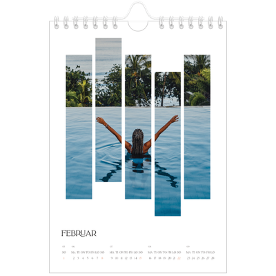 Fotokalender A5 — Reisebilder [Februar]