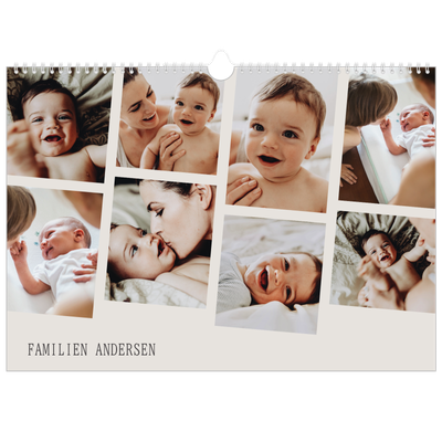 Fotokalender A3 — Bilder i bevegelse [kalender-forside]