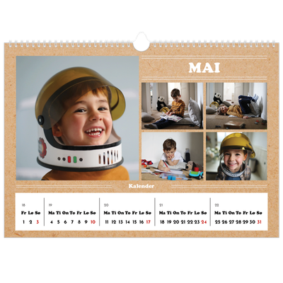 Fotokalender A3 — Magasinstil [kalender-forside]