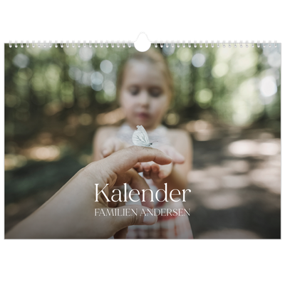 Fotokalender A3 — Tolv store måneder [kalender-forside]