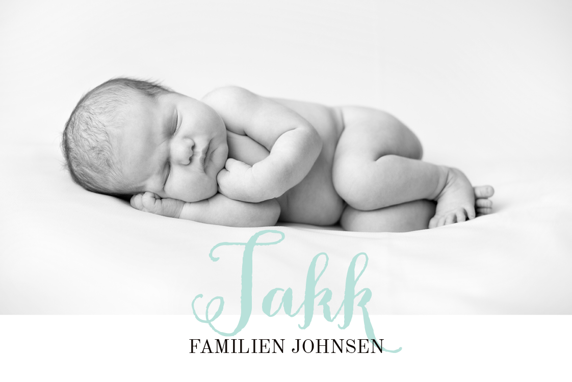 Takkekort — Hallo verden