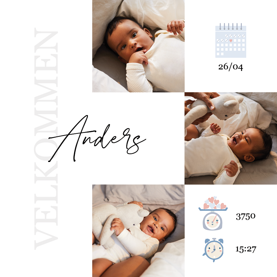 Invitasjoner — Gledelig ankomst