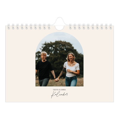 Fotokalender A5 — Buet bilderamme [kalender-forside]