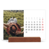 Bordkalender med trestativ - Liggende  — Endeløs flukt [kalender-forside]