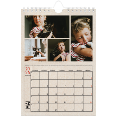 Fotokalender A5 — Stempeleffekt [kalender-forside]
