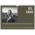 Fotokalender A3 — Moderne og dristig [Januar]