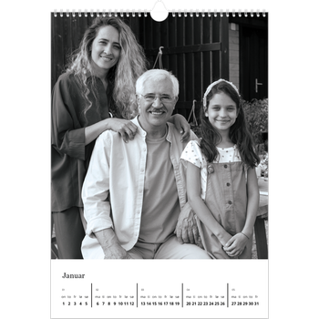 Fotokalender A3 — Bilder i fokus