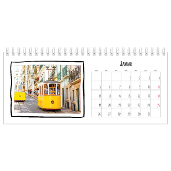 Bordkalender med foto — Albumøyeblikk