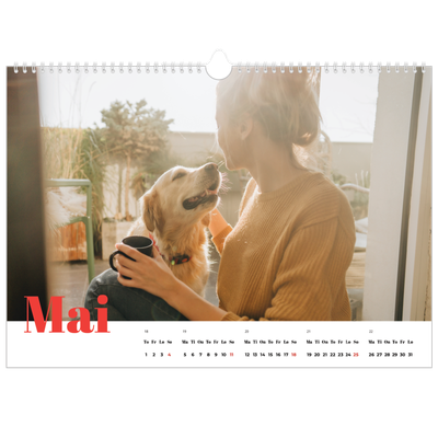 Fotokalender A3 — Et fantastisk år [kalender-forside]