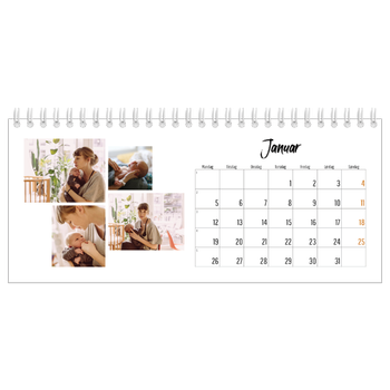 Bordkalender med foto — Boken om meg