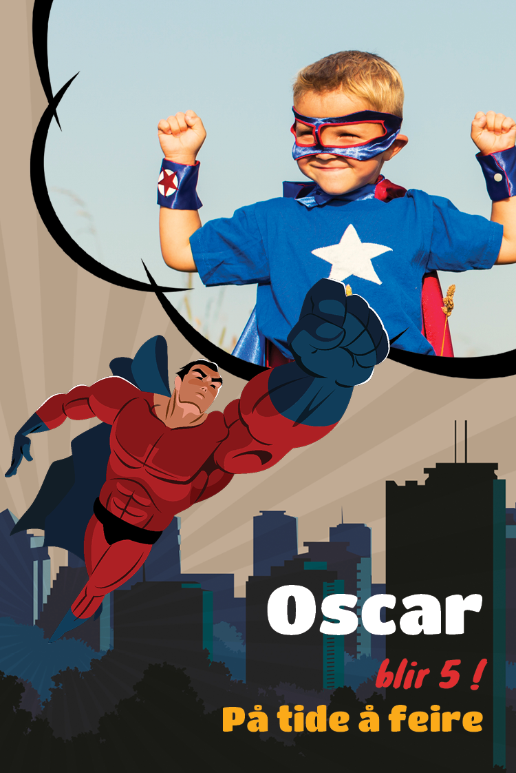 Invitasjoner — Superhelt