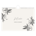Fotokalender A5 — Blekk & blomst [kalender-forside]