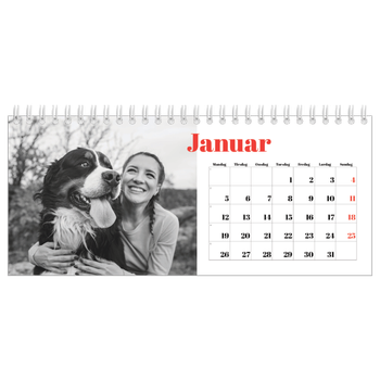 Bordkalender med foto — Et fantastisk år