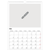 A3 Månedskalender — Design selv [kalender-forside]