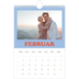 Fotokalender A5 — Retro rammer [Februar]