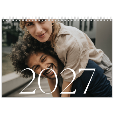 Fotokalender A4 dobbel (30 x 40 cm) — Store bilder [kalender-forside]