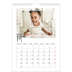 Fotokalender A4 (20 x 30 cm) — Transparente rammer [Mars]