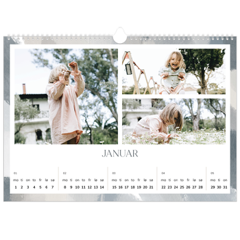 Fotokalender A3 — Penseleffekt