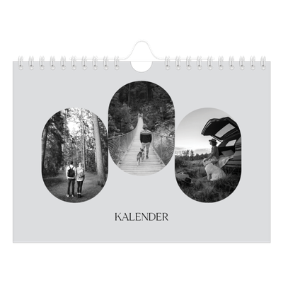 Fotokalender A5 — Den åpne veien [kalender-forside]