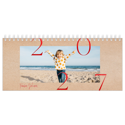 Bordkalendere — Røde detaljer [kalender-forside]