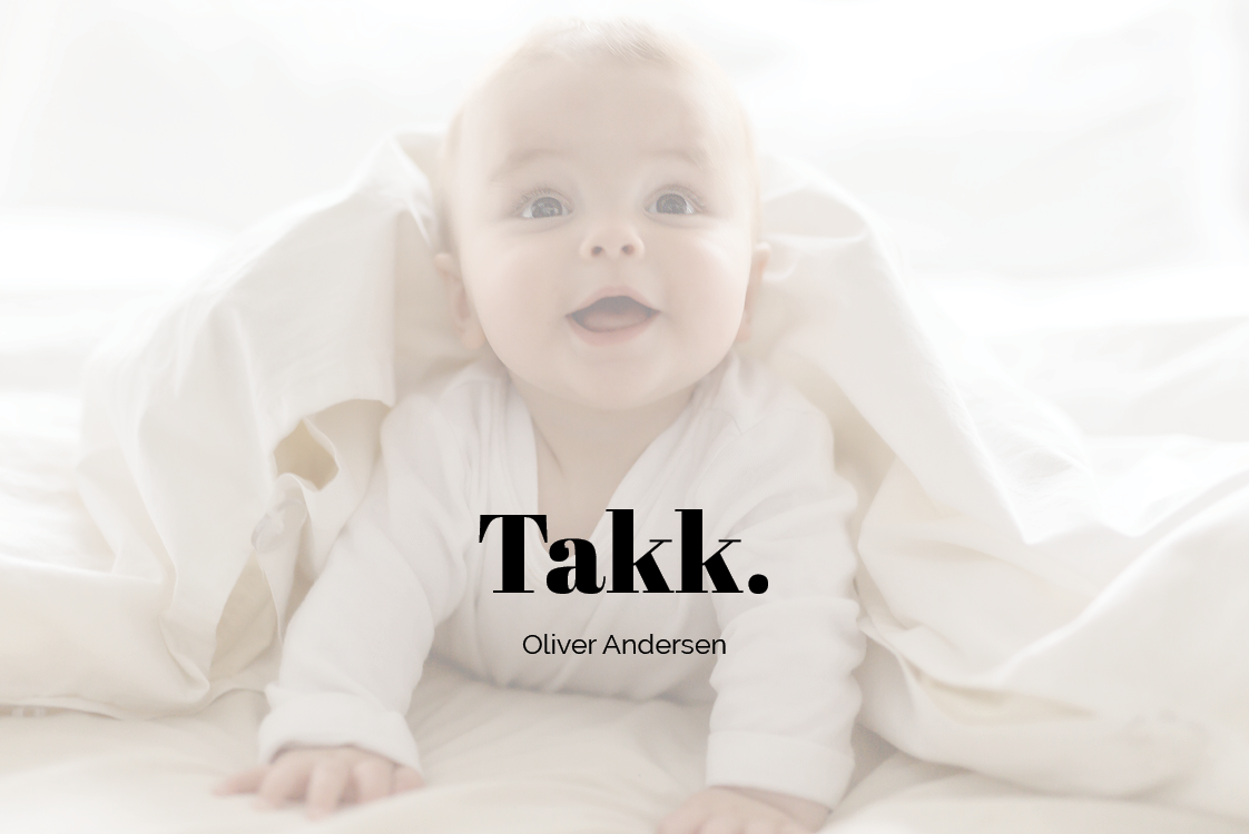 Takkekort — Første gleder