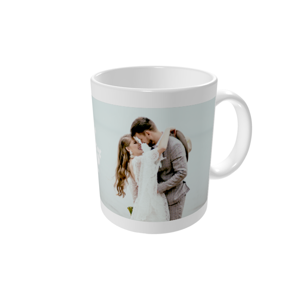 Kopp med bilde — Blomstermotiv