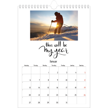 Fotokalender A4 — Sitater