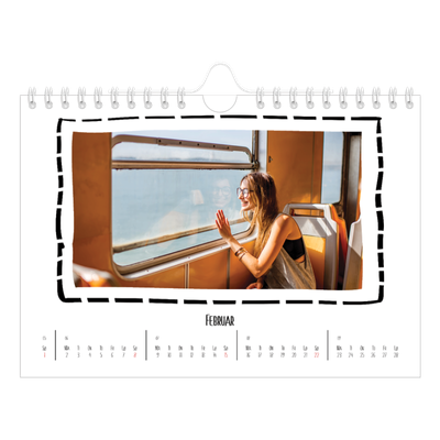 Fotokalender A5 — Albumøyeblikk [Februar]