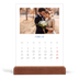 Bordkalender med trestativ - Stående — Klassisk kobolt [Februar]