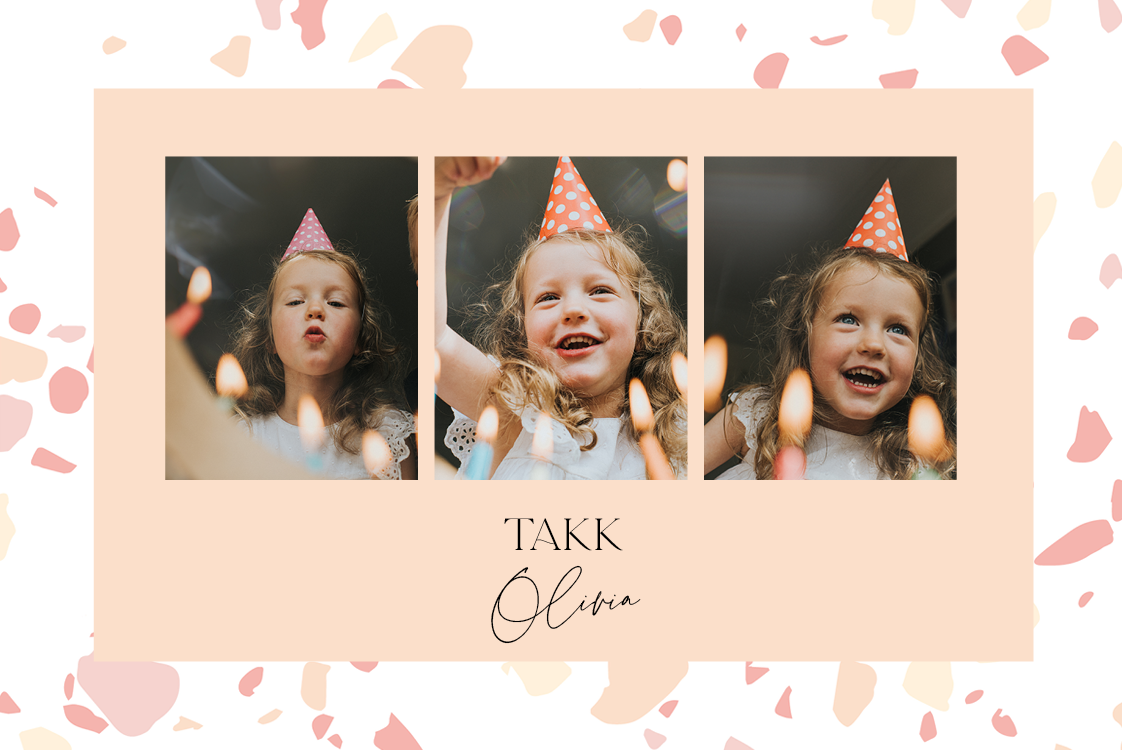 Takkekort — Terrazzo