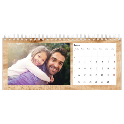 Bordkalendere — Paneler i tre [Februar]